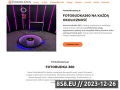 Miniaturka fotobudka4party.pl (Wynajem fotobudek 360)