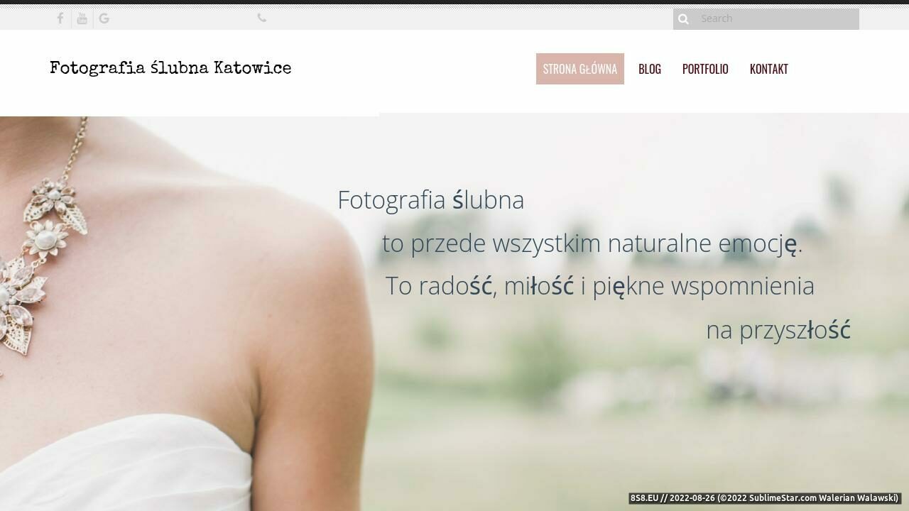 Fotograf Katowice i Zabrze (strona www.fotografiaslubna.katowice.pl - ślubna)