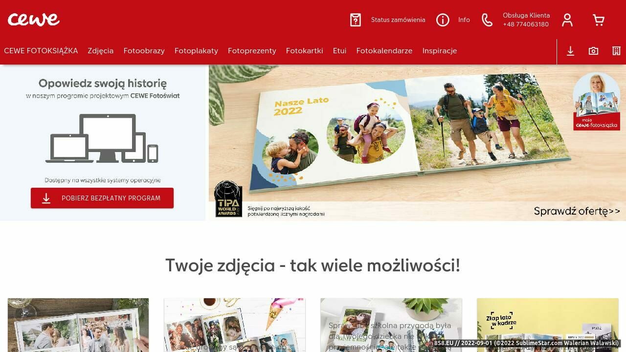 Fotoksiążka firmy Cewe – oryginalny prezent (strona www.fotoksiazka.pl - Fotoksiazka.pl)