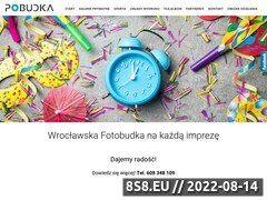 Miniaturka fotopobudka.pl (Zdjęcia z fotobudki we Wrocławiu)