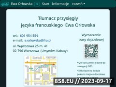 Miniaturka fra.pl (Tłumacz przysięgły języka francuskiego, Warszawa)