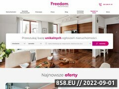 Miniaturka freedom-nieruchomosci.pl (Freedom - szybka sprzedaż nieruchomości)
