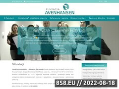 Miniaturka fundacja-avenhansen.pl (Darmowe szkolenia otwarte przydatne w biznesie)