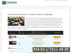 Miniaturka fxranking.pl (Ranking Brokerów Forex i Opcji Binarnych)