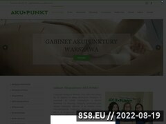 Miniaturka domeny www.gabinetakupunktury.pl