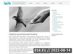 Zrzut strony Psychoterapia indywidualna w Krakowie