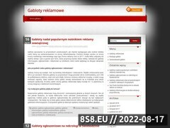 Miniaturka domeny gabloty-reklamowe.eu