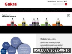 Miniaturka domeny www.gakra.pl