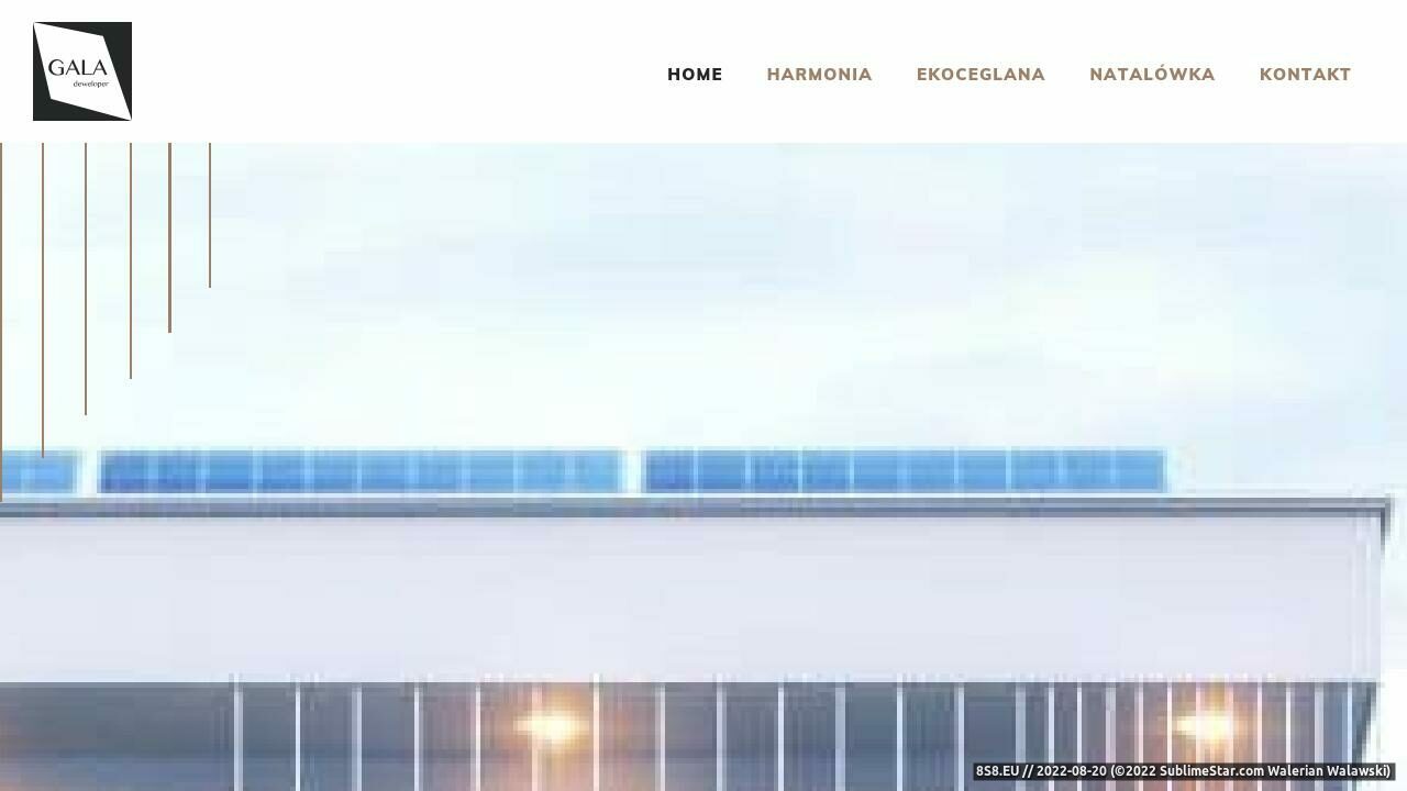 Zrzut ekranu Inwestycje Milanówek