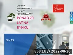 Miniaturka galant.net.pl (Roszkowska-Galant - księgowość Szczecin)