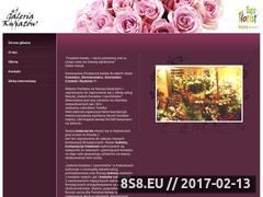 Miniaturka galeriakwiatow.euroflorist.pl (Galeria kwiatów i upominków - Katowice)