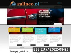 Miniaturka domeny www.galineo.pl