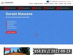 Miniaturka domeny www.garaze-blaszane.pl