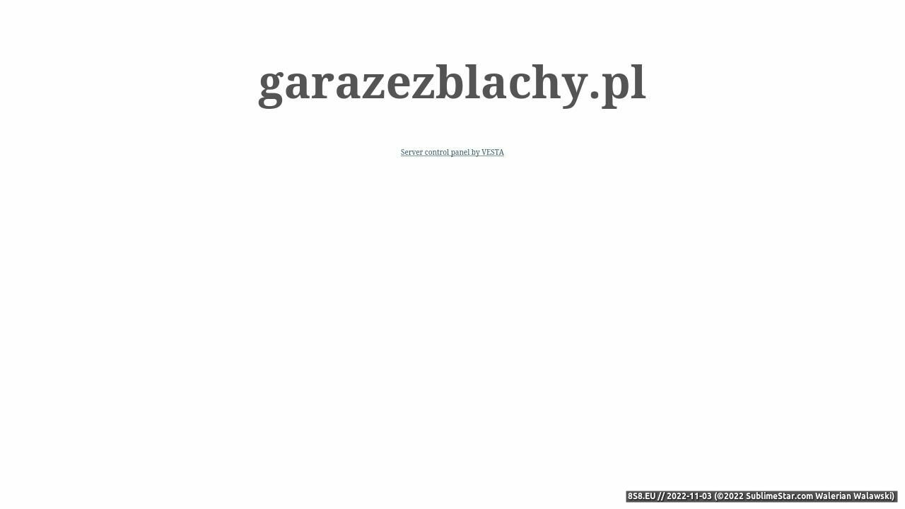 Didex-Stal :: Garaże blaszane (strona garazezblachy.pl - Garazezblachy.pl)