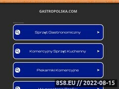 Miniaturka strony Gastropolska.com - wyposaenie restauracji, hoteli i gastronomii