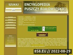 Miniaturka domeny www.gawra.puszcza-bialowieska.eu