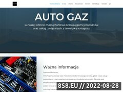 Miniaturka gaz-lublin.pl (<strong>auto gaz</strong> Lublin i homologacja butli CNG)