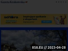 Miniaturka www.gazetakrakowska.pl (Gazeta Krakowska - wydarzenia w Krakowie)