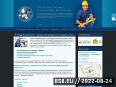 Miniaturka strony Instalacje gazowe, sanitarne, centralne ogrzewanie - GazInstal.net