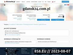 Miniaturka domeny www.gdansk24.com.pl