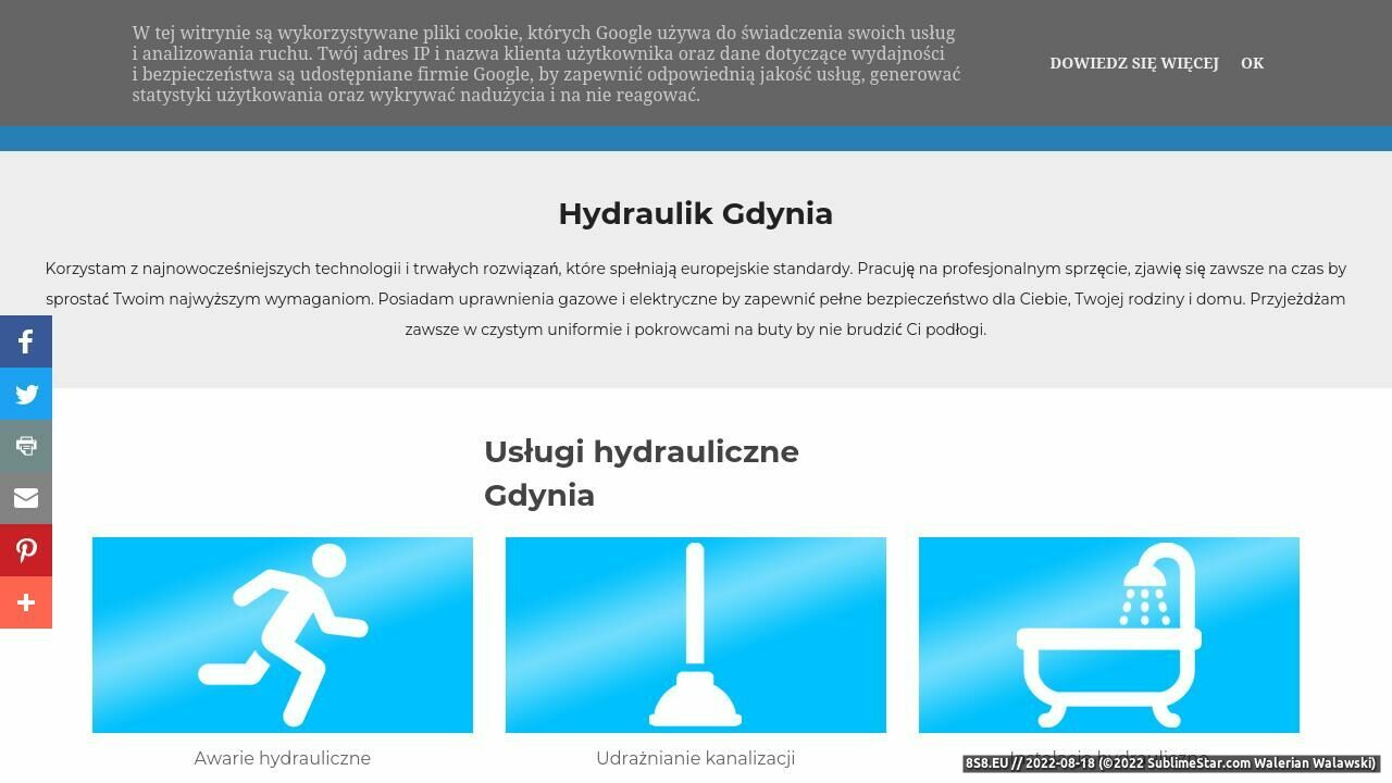 Hydraulik Gdynia (strona gdynia-hydraulik.blogspot.com - Gdynia-hydraulik.blogspot.com)
