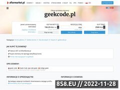 Miniaturka domeny geekcode.pl