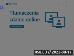 Miniaturka strony Gemra - tumacz przysigy Warszawa
