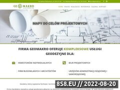 Miniaturka strony GeoMakro - geodeta Trouń i Warszawa
