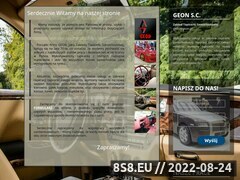 Miniaturka geon.pl (Pokrowce Samochodowe Produkcja Geon Polska)