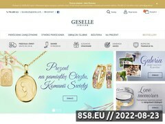 Miniaturka geselle.pl (<strong>pierścionki</strong> zaręczynowe i obrączki ślubne)