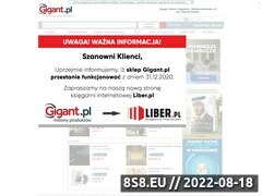 Miniaturka domeny www.gigant.pl