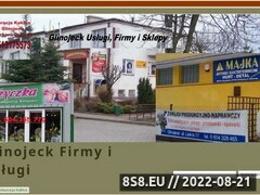 Miniaturka domeny www.glinojeck.biz