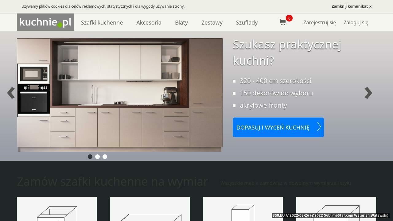 Zrzut ekranu GLOBALO MAX - Nowoczesne okapy kuchenne