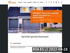 Miniaturka go-stal.pl (Garaże metalowe)