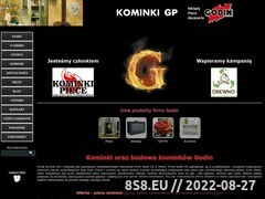 Miniaturka strony Kominki Godin Polska