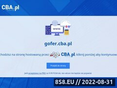 Miniaturka domeny gofer.cba.pl