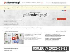 Miniaturka domeny www.goldendesign.pl