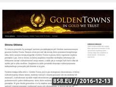 Miniaturka goldentowns24.pusku.com (GoldenTowns - gra przeglądarkowa)
