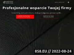 Zrzut strony Biuro wirtualne Warszawa