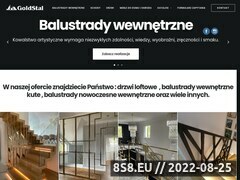 Miniaturka strony Balustrada ze szkła - Warszawa