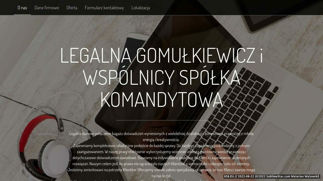GOMUŁKIEWICZ Adwokaci i Radcy Prawni (strona www.gomulkiewicz.pl - Gomulkiewicz.pl)
