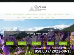 Miniaturka gorsko.eu (Serwis pasjonatów gór. Porady i opisy wypraw)