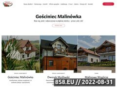 Miniaturka gosciniecmalinowka.pl (Kaszuby - wypoczynek)