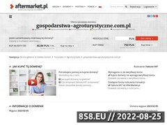 Miniaturka domeny gospodarstwa-agroturystyczne.com.pl