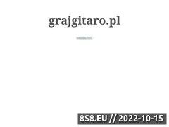 Miniaturka domeny www.grajgitaro.pl