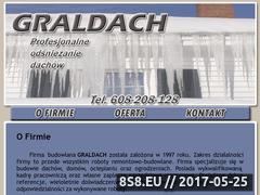 Miniaturka domeny www.graldach.pl