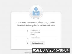 Miniaturka domeny grandys-tasmy.pl