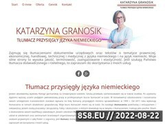 Miniaturka domeny www.granosik-tlumacz.pl
