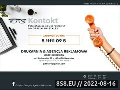 Miniaturka www.graphic-design.com.pl (Drukarnia i oklejanie aut - Agencja Reklamowa Graphic Design)