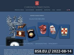 Miniaturka grawerstwo.biz.pl (Produkcja medali, klucz do beczek i ryngrafy)